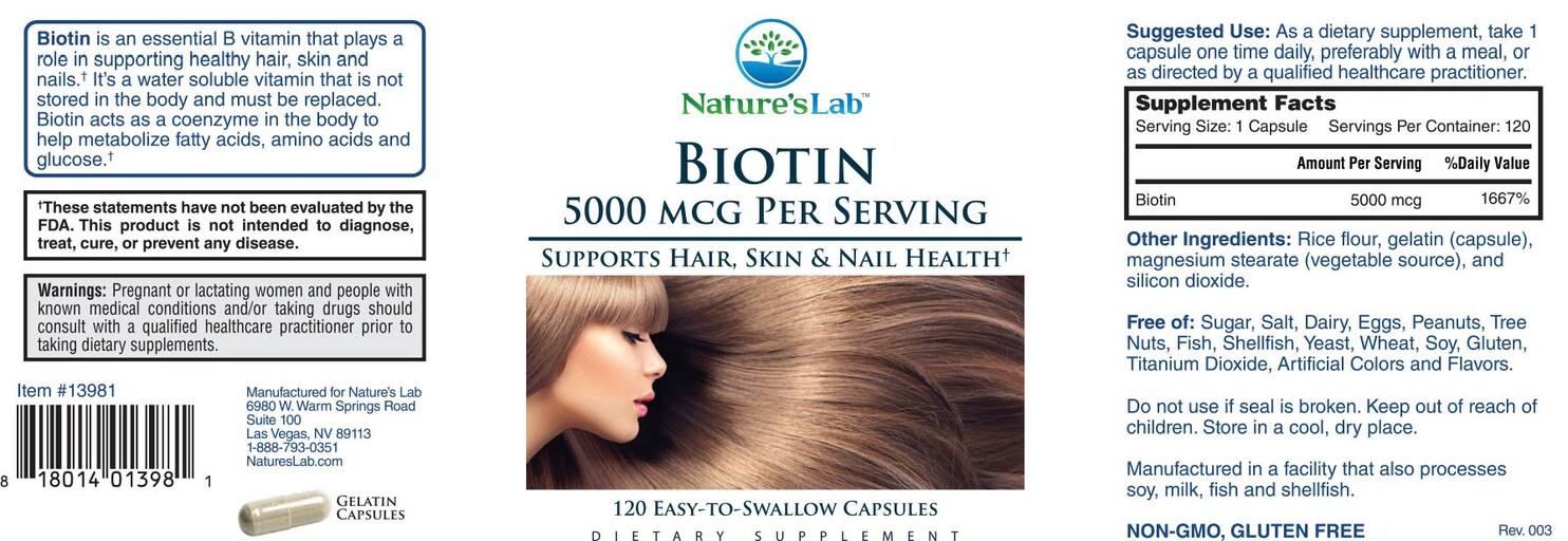 Biotin 5000 mcg