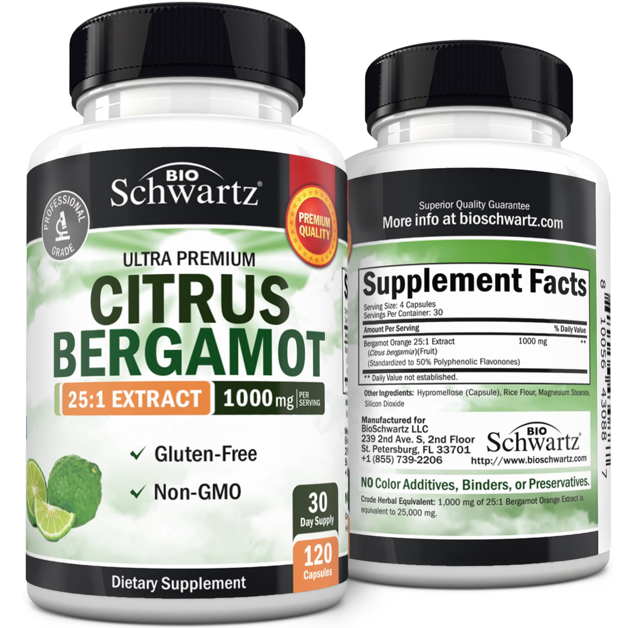 BioSchwartz Citrus Bergamot 1000 mg