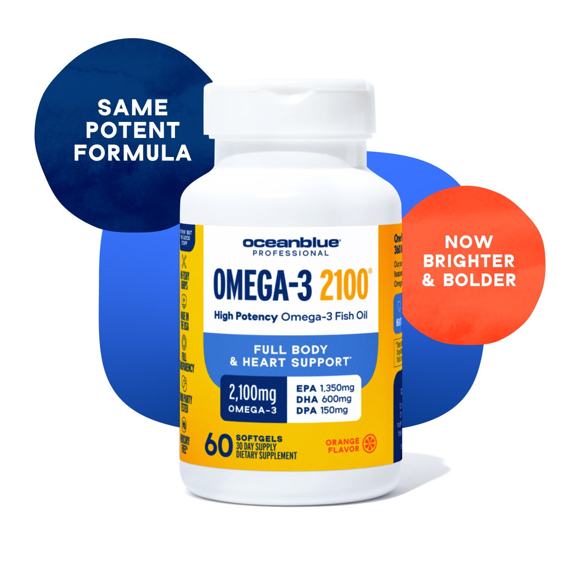 Omega-3 2100 Natural Orange Flavor