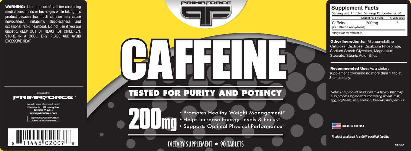 Caffeine 200 mg