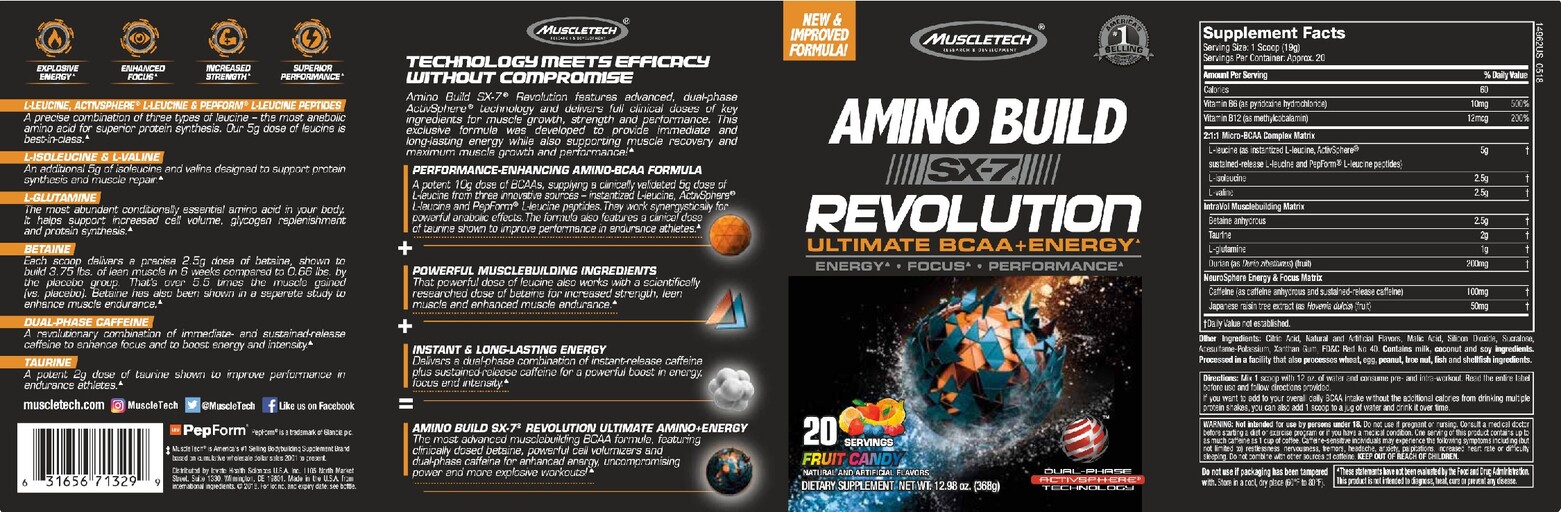 Amino Build SX-7 Revolution Fruit Candy