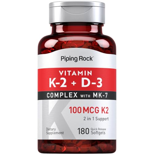 Vitamin K-2 + D-3 Complex with MK-7