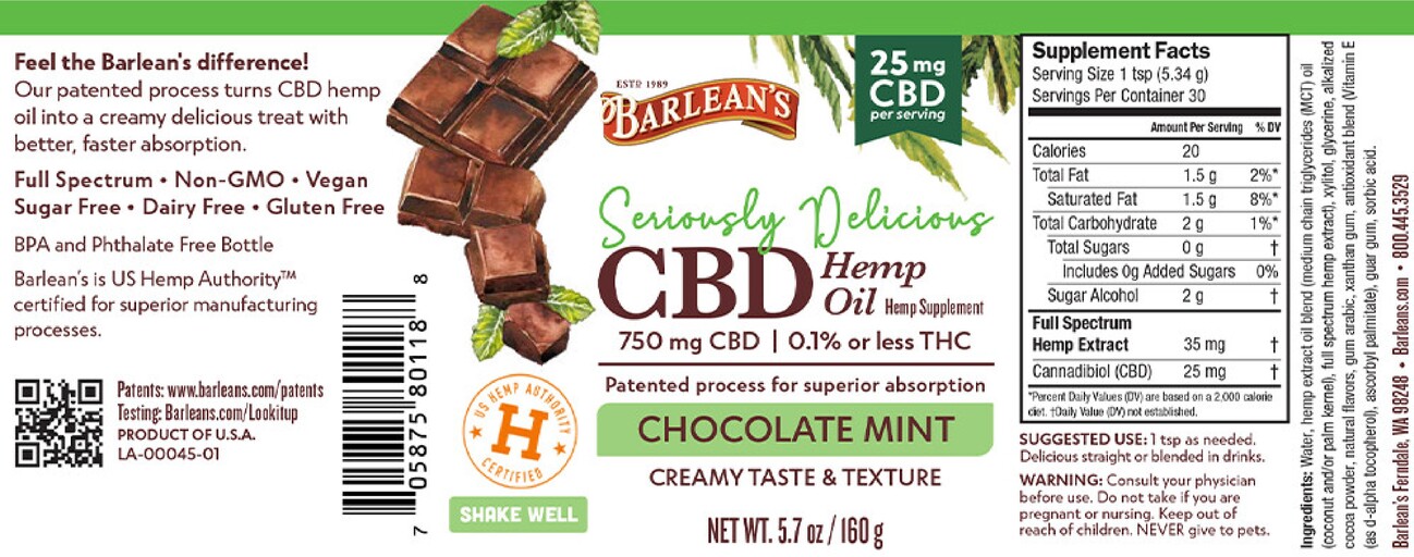 CBD Hemp Oil Chocolate Mint