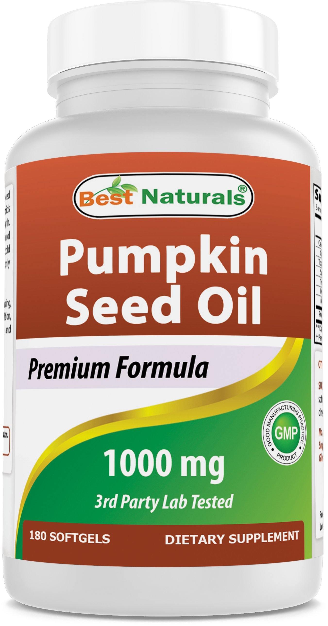 Pumpkin Seed Oil 1000 mg