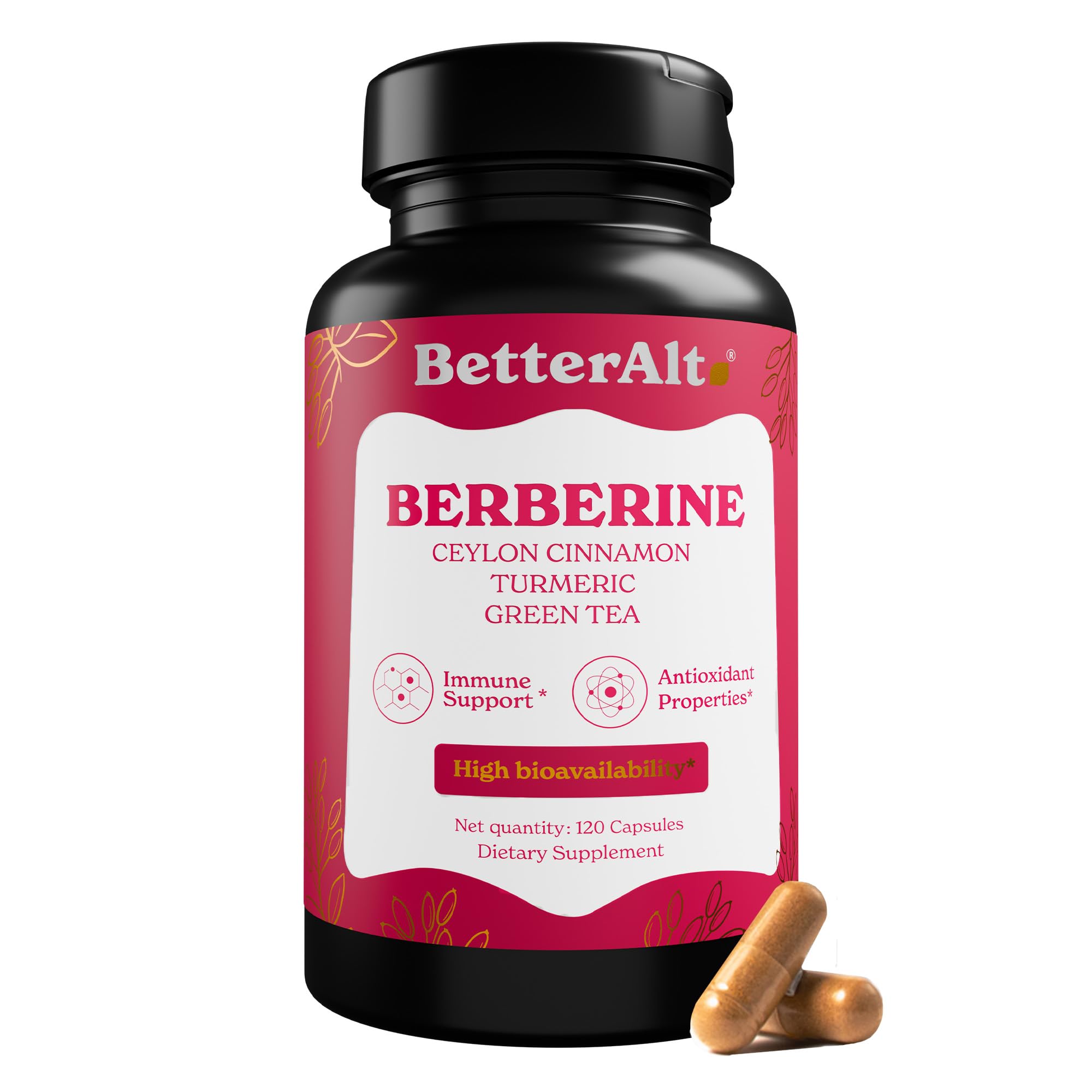 Berberine Ceylon Cinnamon Turmeric Green Tea