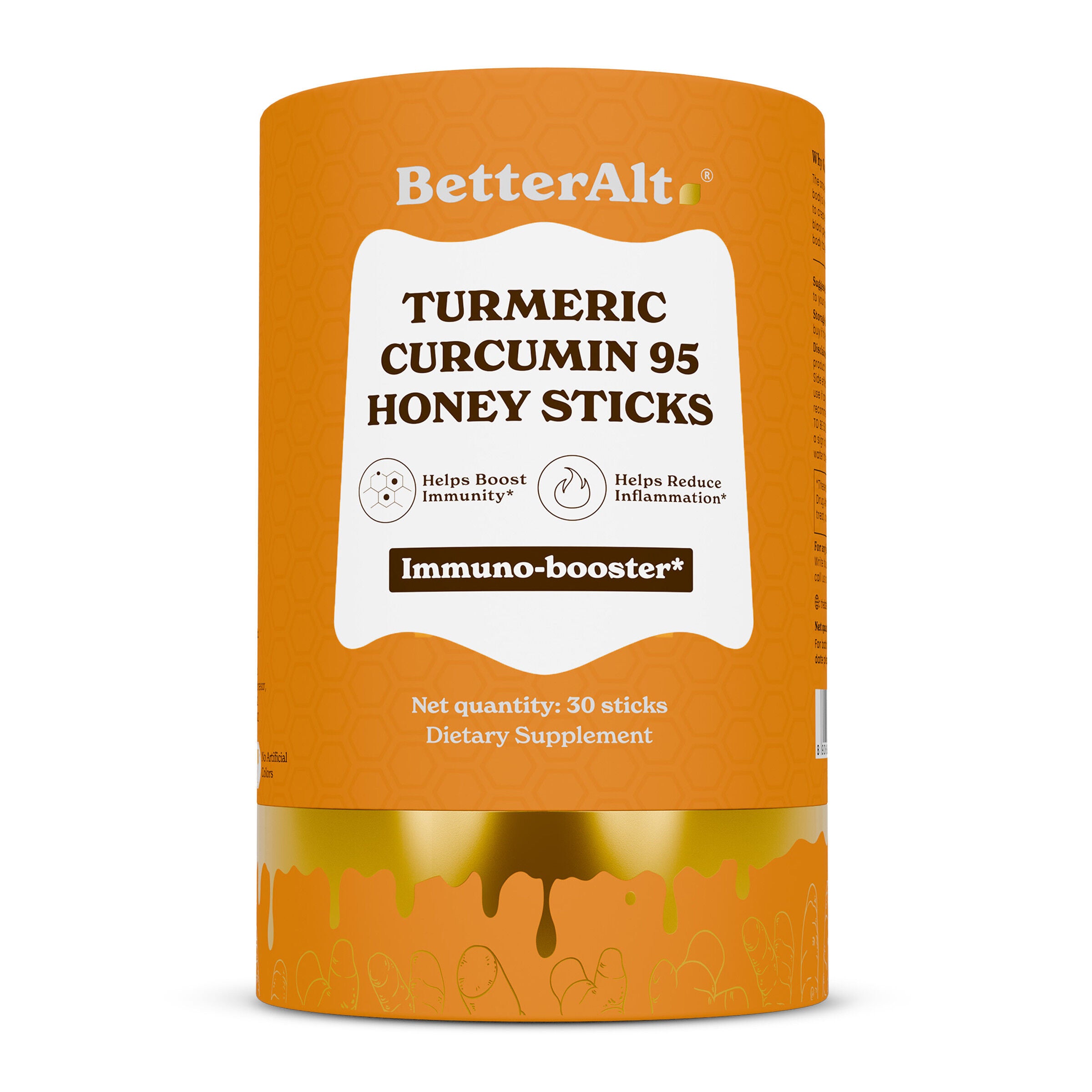 Turmeric Curcumin 95 Honey Sticks