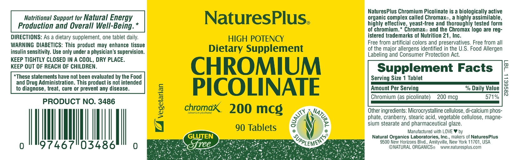 Chromium Picolinate 200 mcg