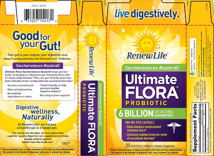 Ultimate Flora Probiotic 6 Billion