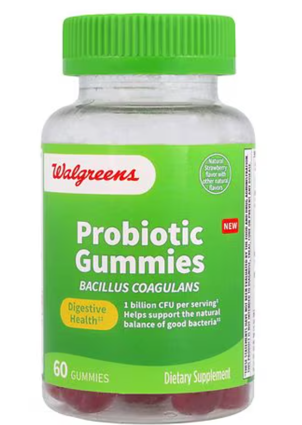 Walgreens Probiotic Gummies Bacillus Coagulans