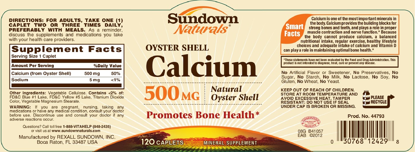 Oyster Shell Calcium 500 mg