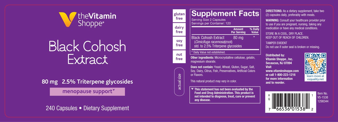 Black Cohosh Extract 80 mg