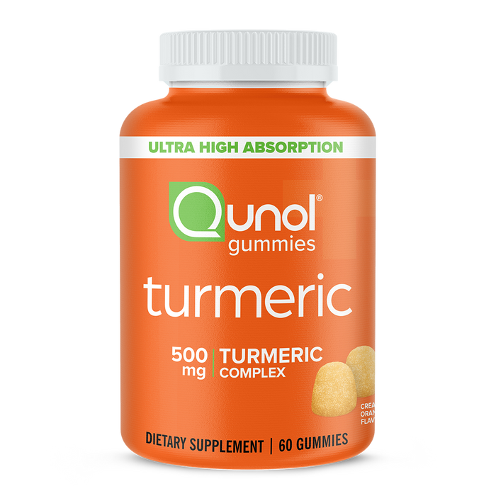 Turmeric Gummies 500 mg Creamy Orange Flavor