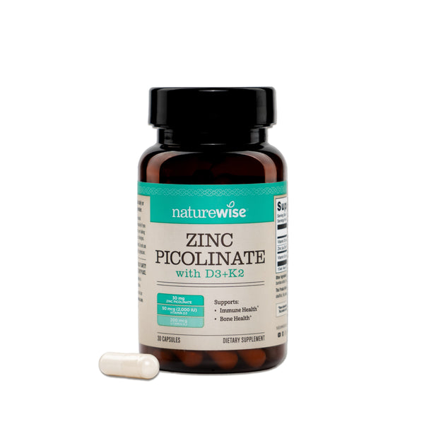 Zinc Picolinate with D3+K2