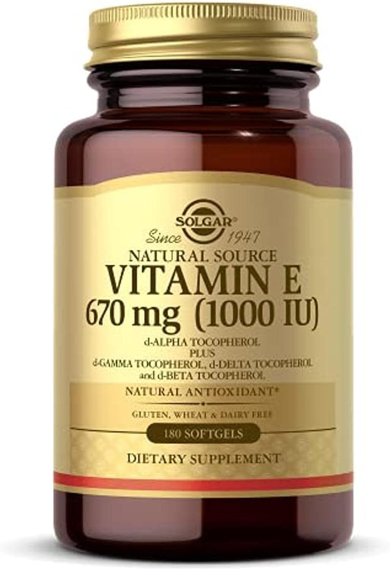 Solgar Naturally Sourced Vitamin E 670 mg (1000 IU