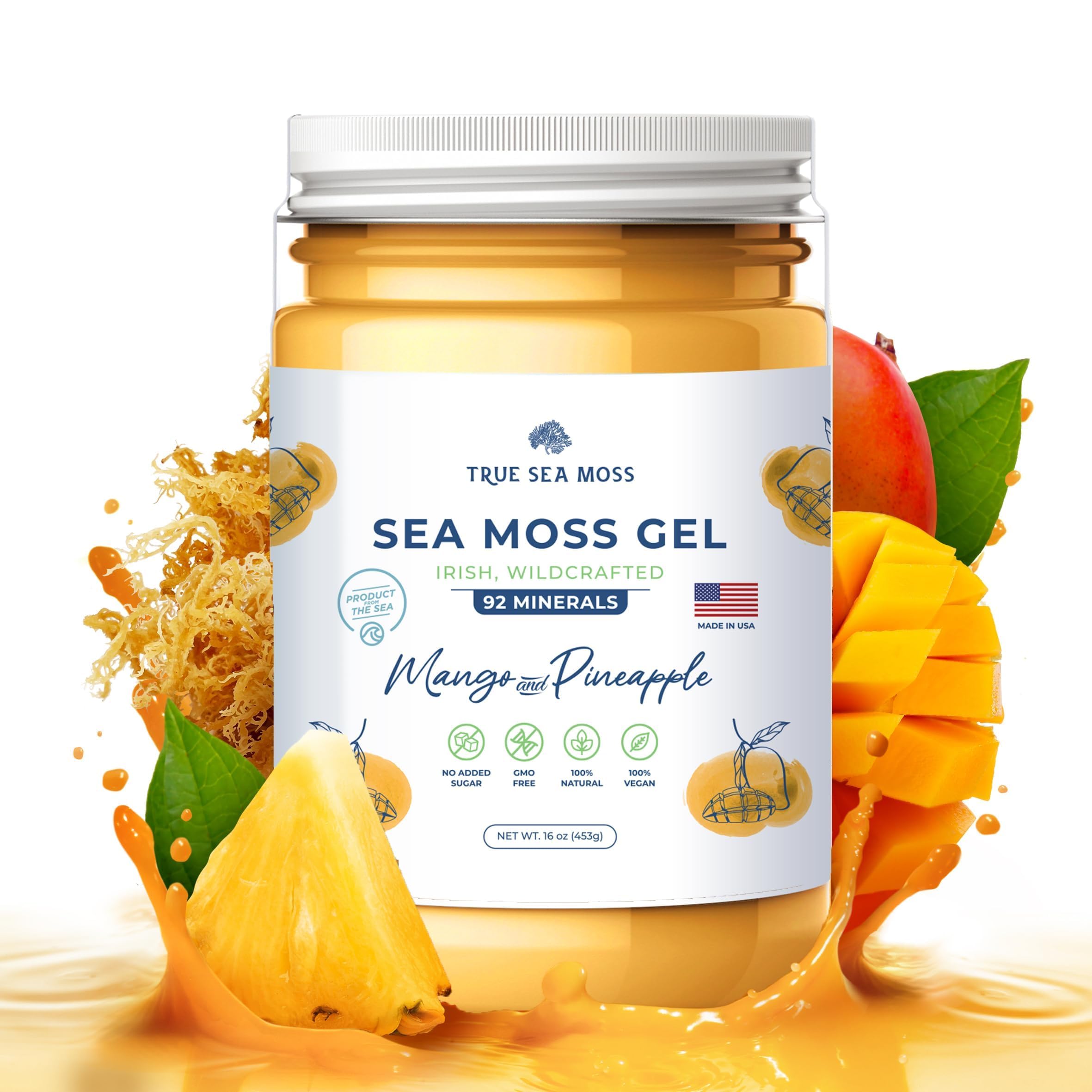 Sea Moss Gel (Mango and Pineapple
