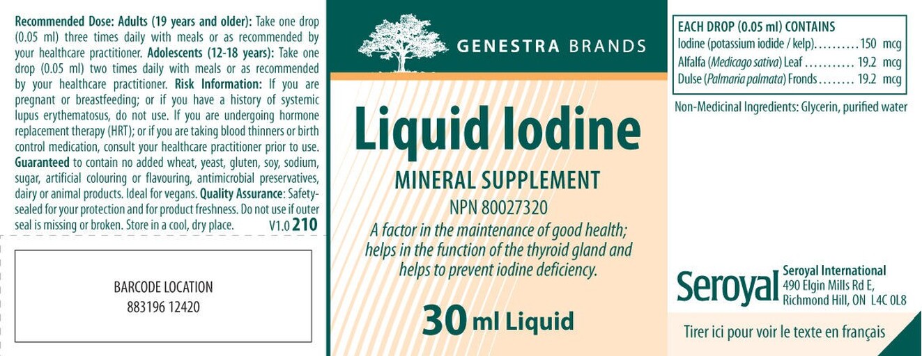 Genestra Brands Liquid Iodine