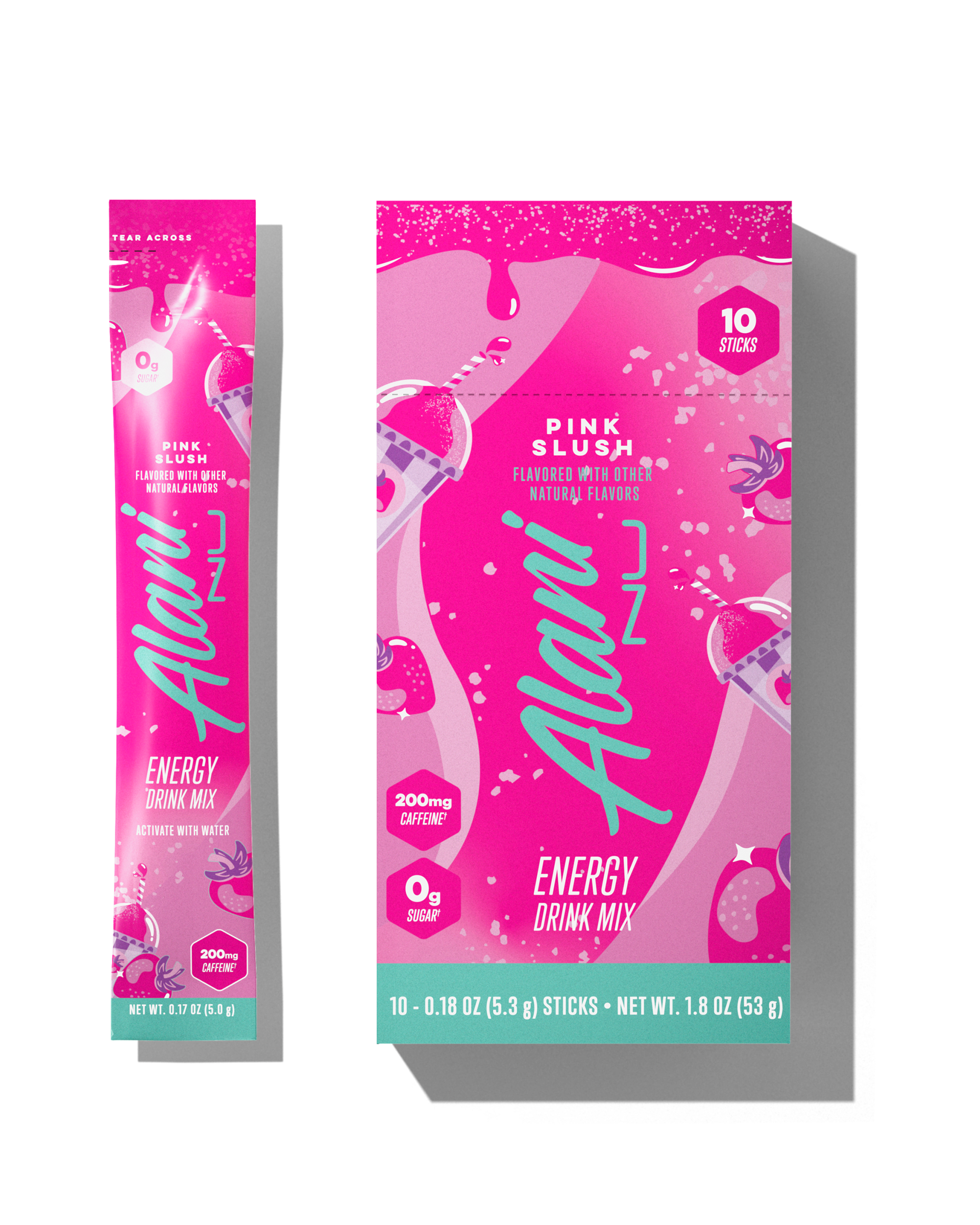 Pink Slush Energy Drink Mix