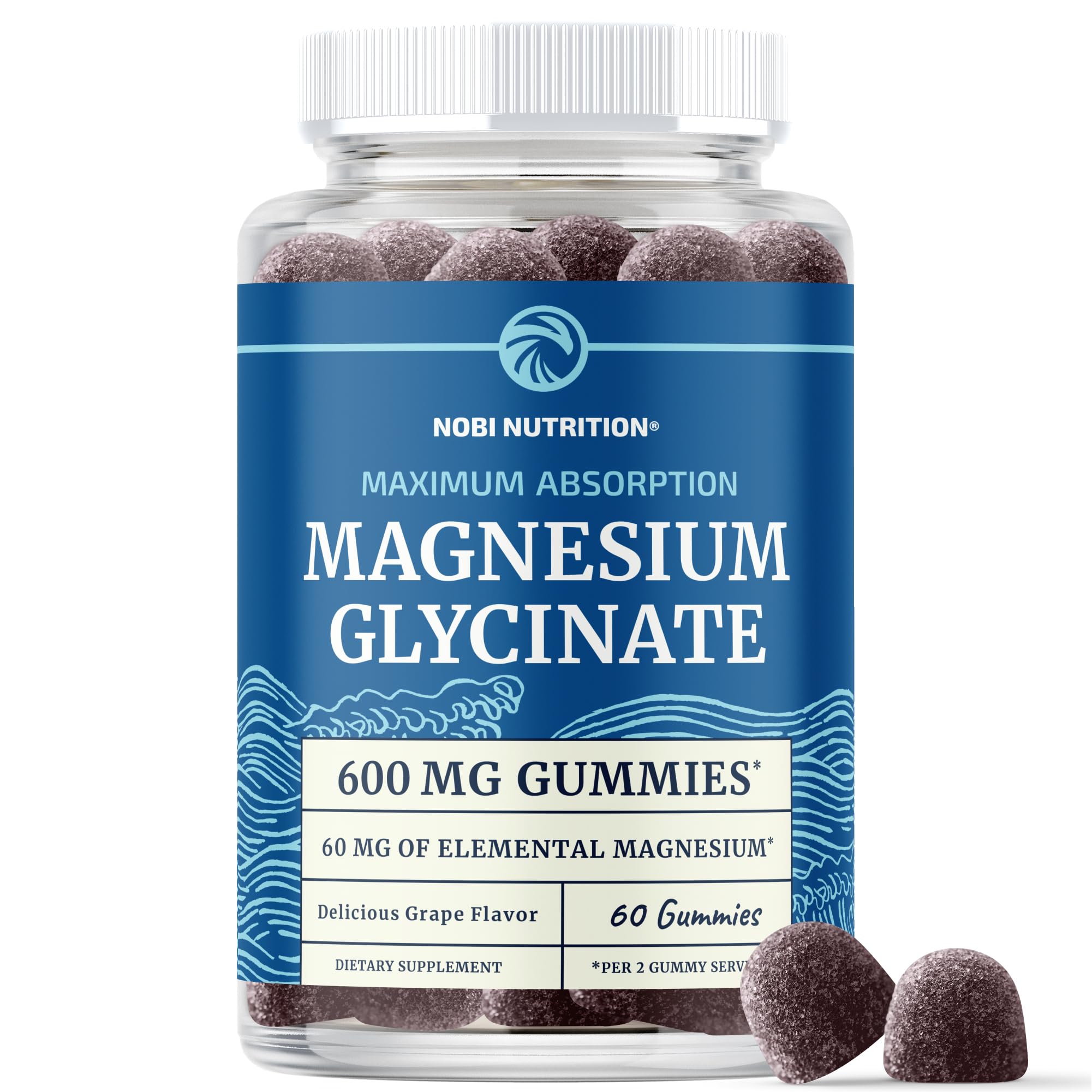 Magnesium Glycinate 600 mg Gummies