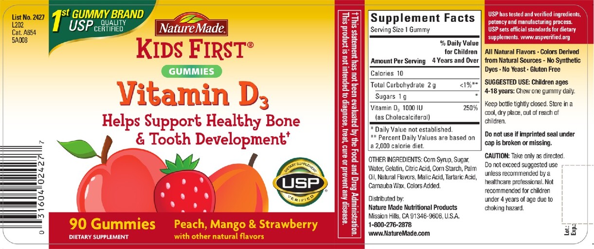 Nature Made Vitamin D3 Gummies