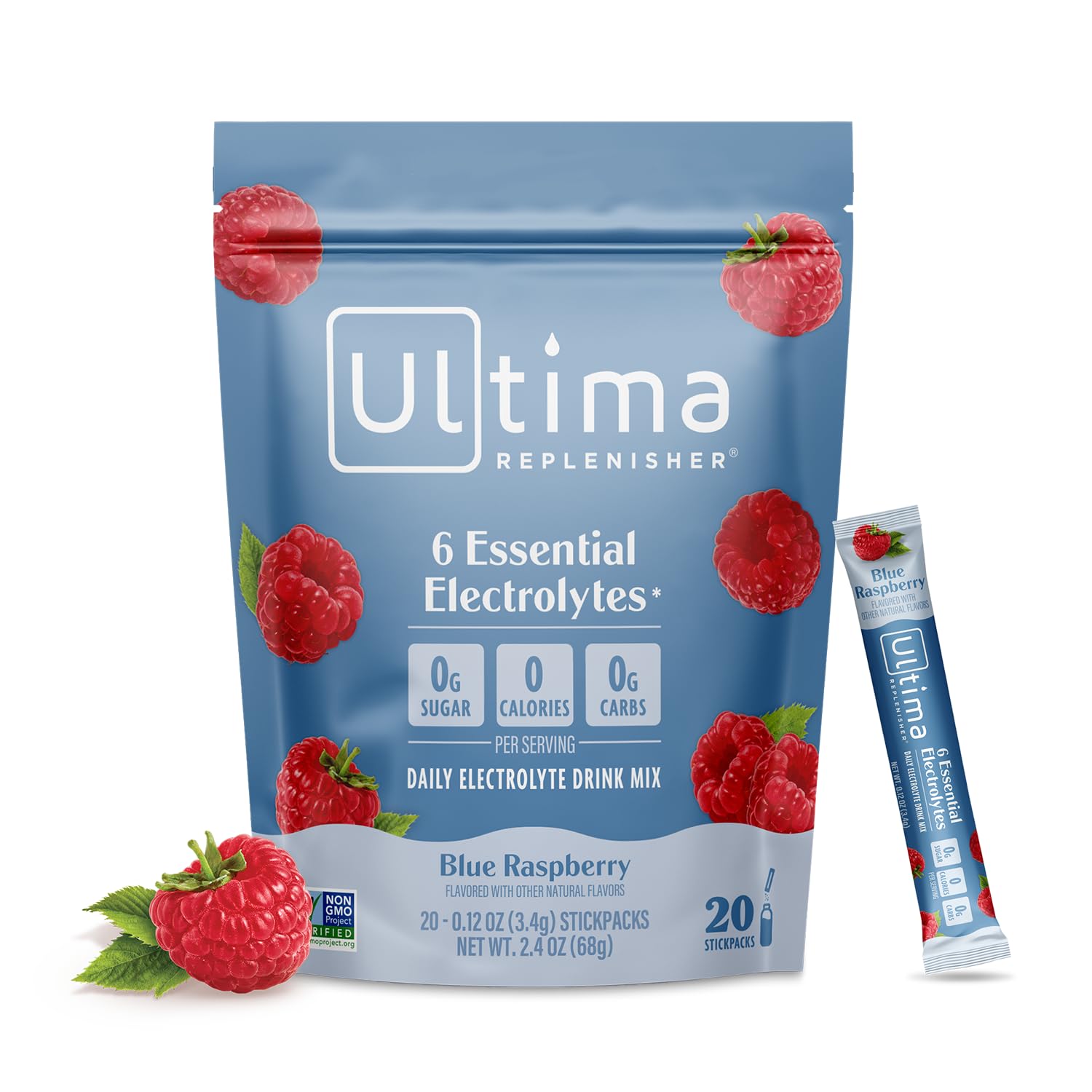 Electrolyte Powder Sticks (Blue Raspberry