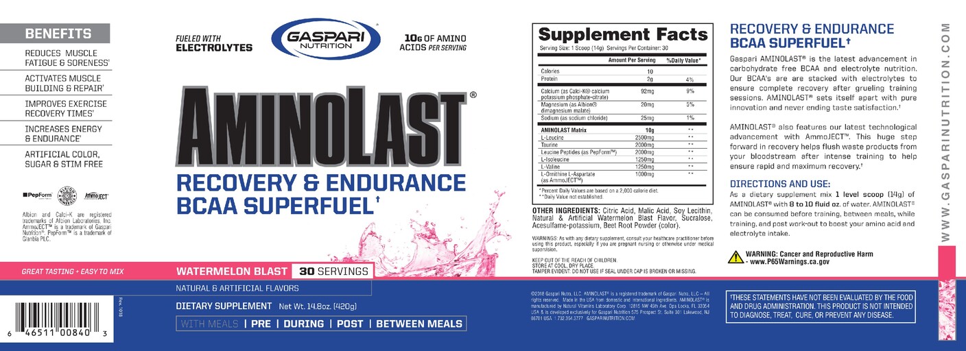 AminoLast Watermelon Blast