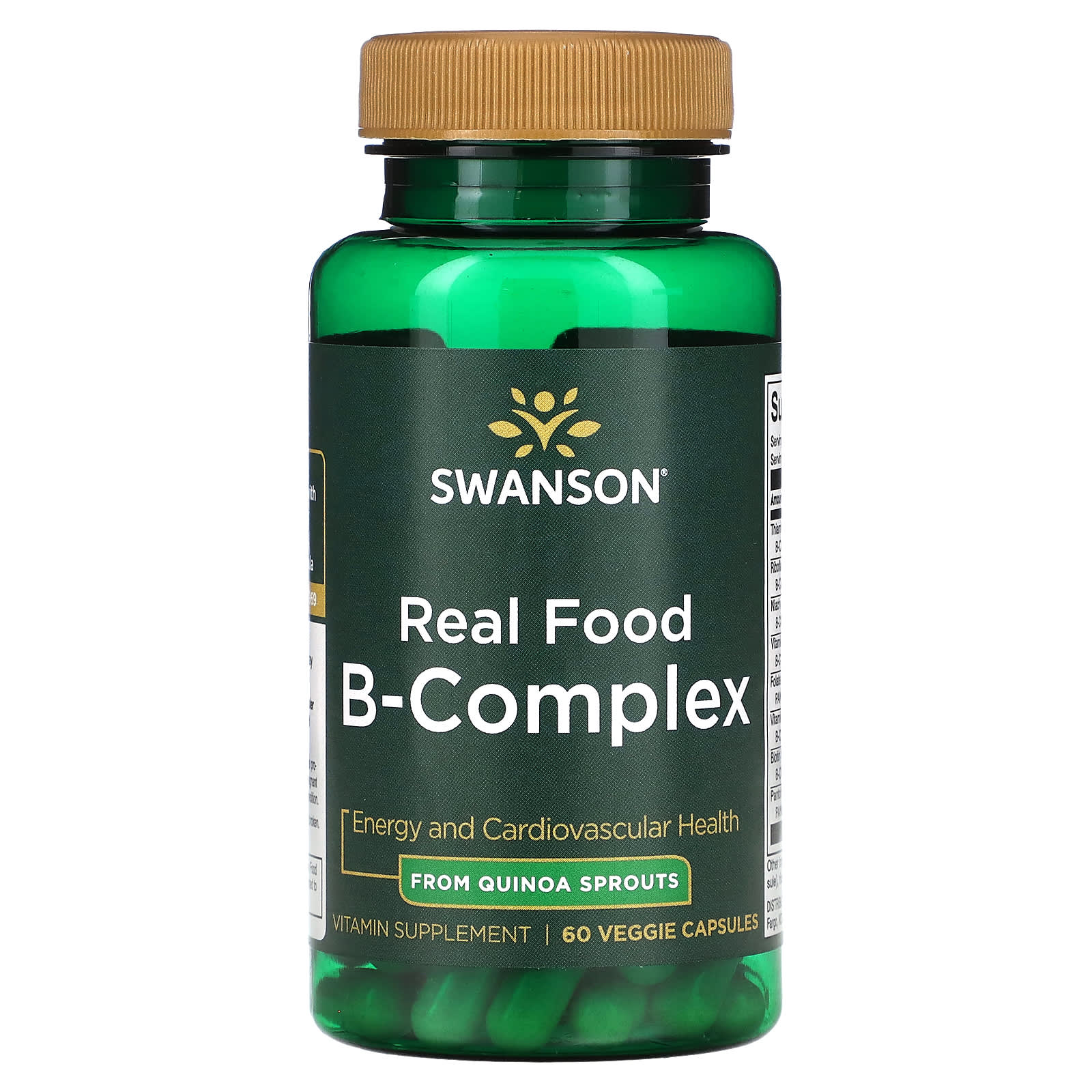 Swanson Real Food B-Complex