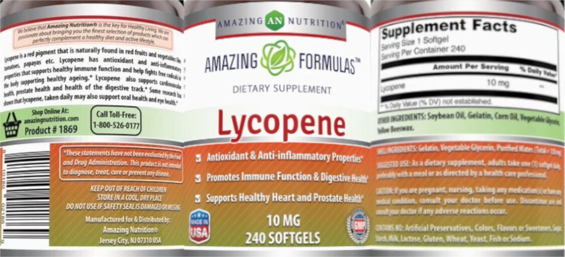 Lycopene 10 mg