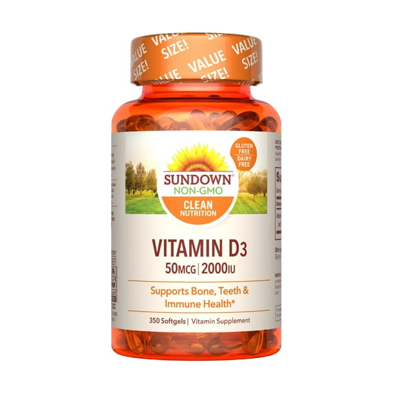 Vitamin D3 50 mcg 2000 IU