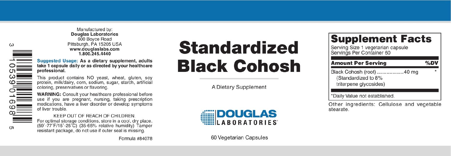 Standardized Black Cohosh
