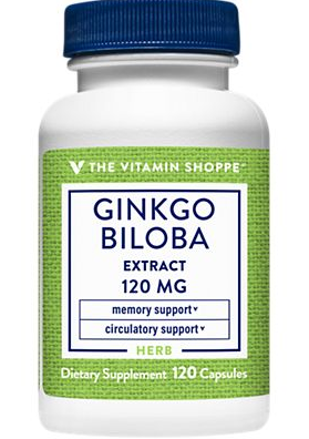 The Vitamin Shoppe Ginkgo Biloba Extract 120 mg