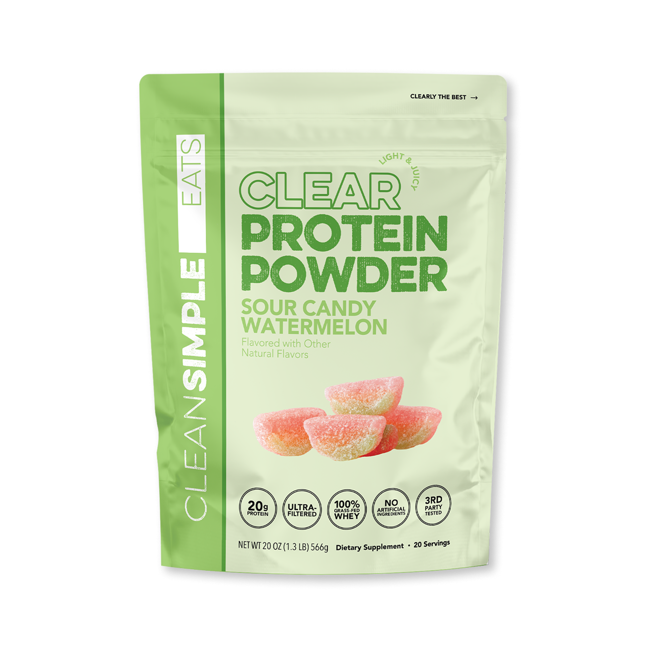 Clear Protein Powder (Sour Candy Watermelon