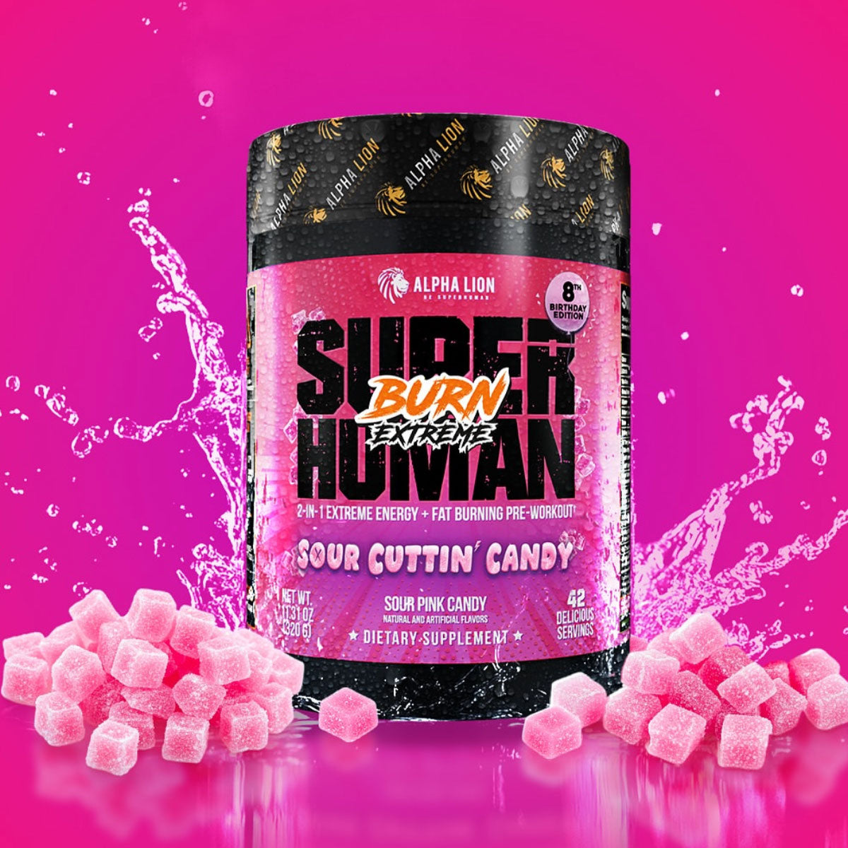 Superhuman Burn Extreme (Sour Cuttin Candy