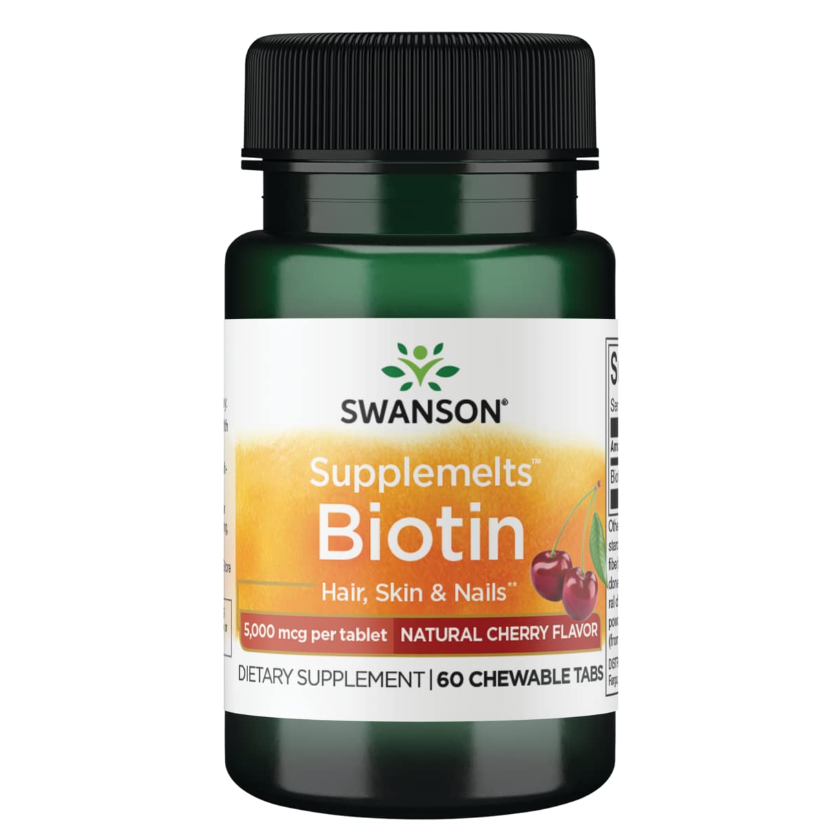 Sublingual Biotin Natural Cherry Flavor