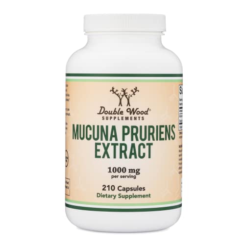 Double Wood Supplements Mucuna Pruriens Extract 1000 mg