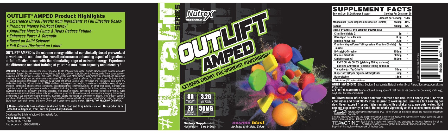 Outlift Amped Cosmic Blast
