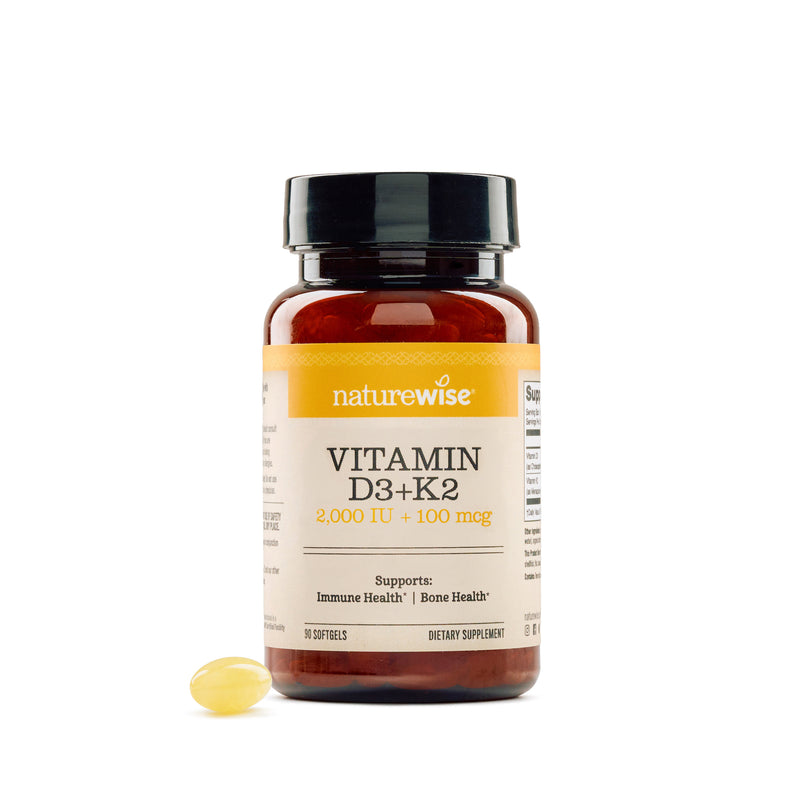 Vitamin D3 50 mcg + K2 100 mcg