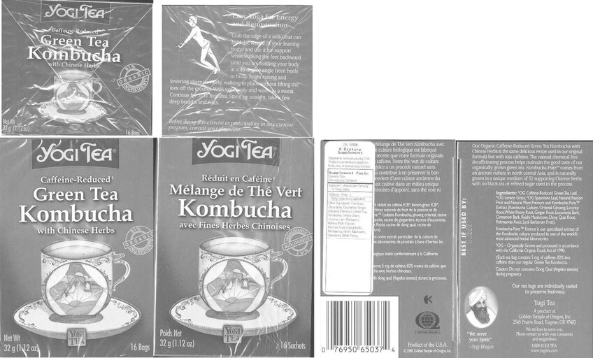 Green Tea Kombucha With Chinese Herbs