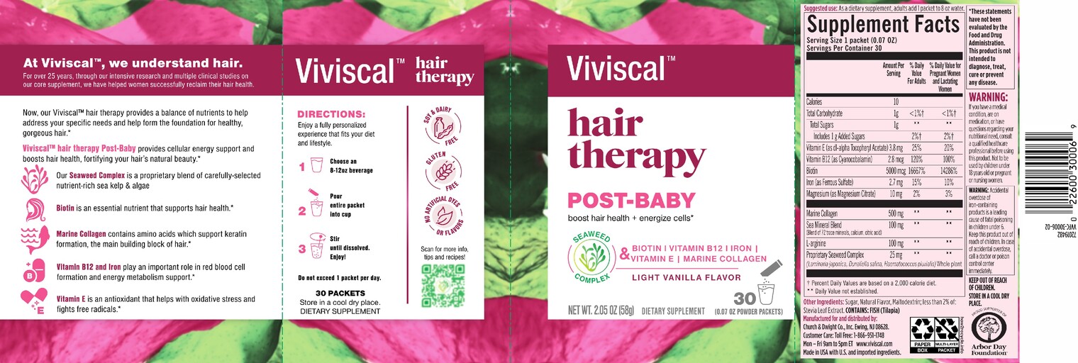 Hair Therapy Post-Baby Light Vanilla Flavor