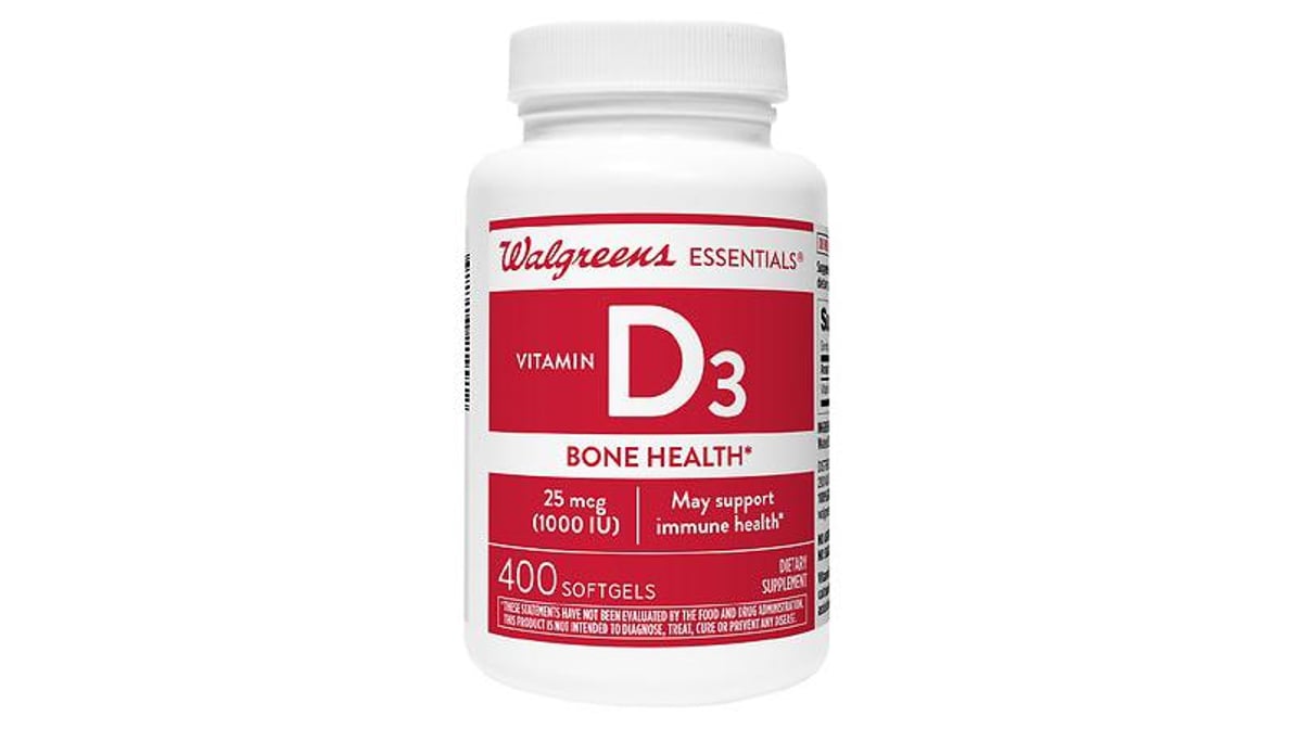 Essentials Vitamin D3 25 mcg