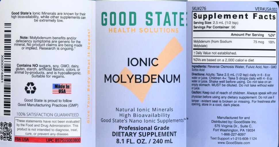 Ionic Molybdenum
