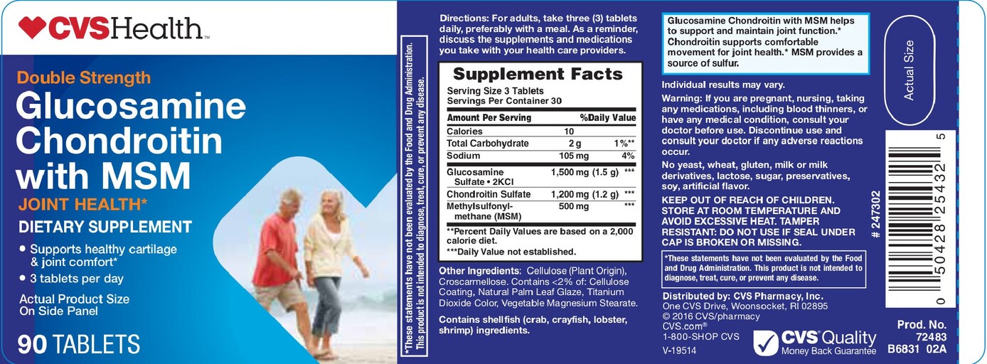 Double Strength Glucosamine Chondroitin With MSM