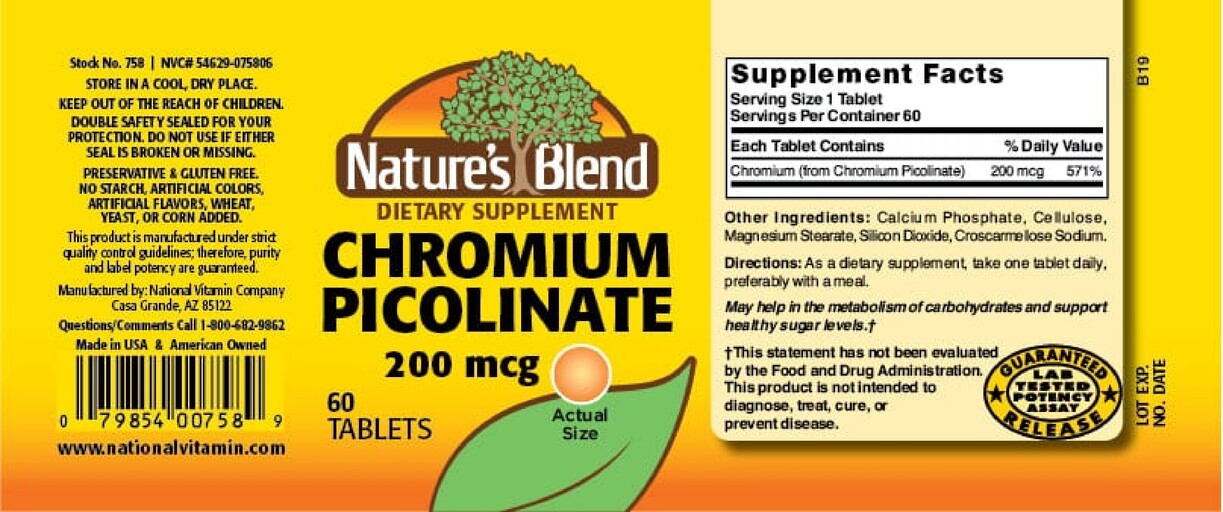 Chromium Picolinate 200 mcg