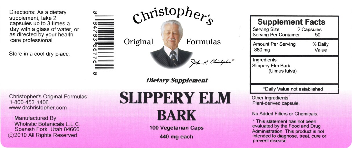 Slippery Elm Bark 440 mg