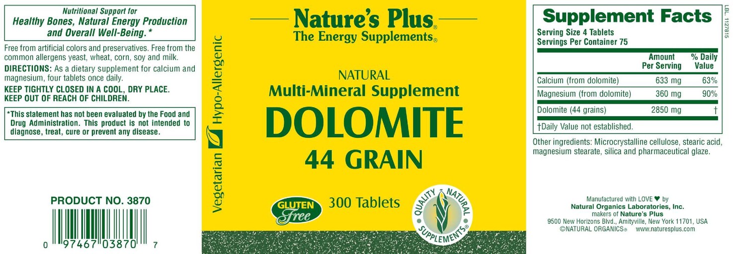 Natural Dolomite 44 Grain
