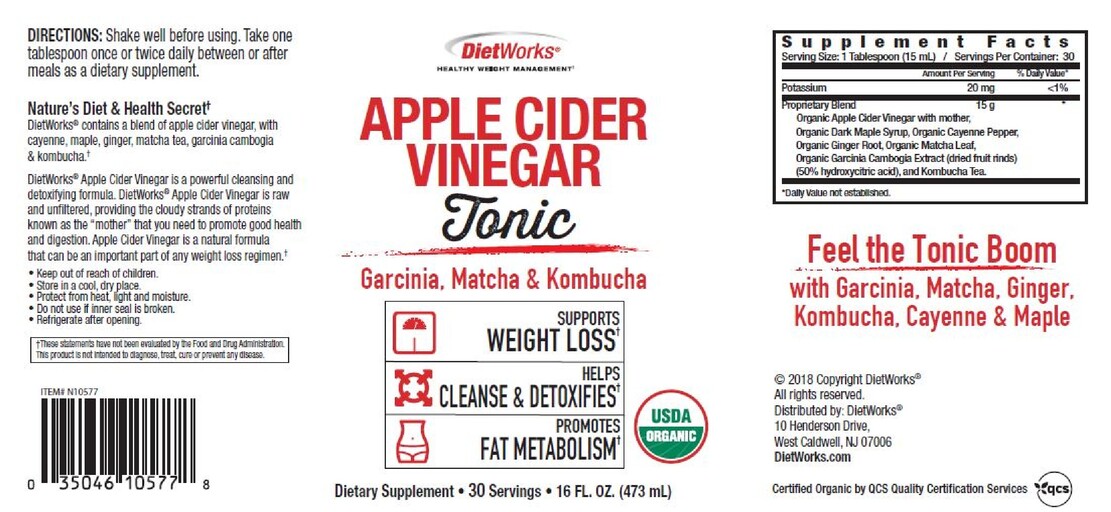 Apple Cider Vinegar Tonic