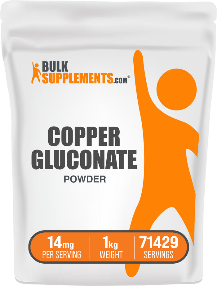 BulkSupplements Copper Gluconate