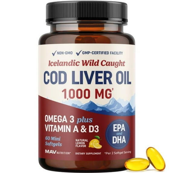 Cod Liver Oil 1000 MG