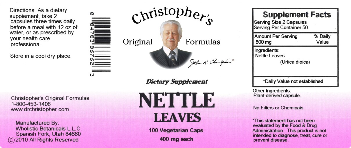 Nettle Leaves 400 mg