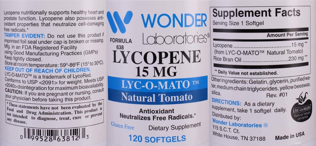 Lycopene 15 mg