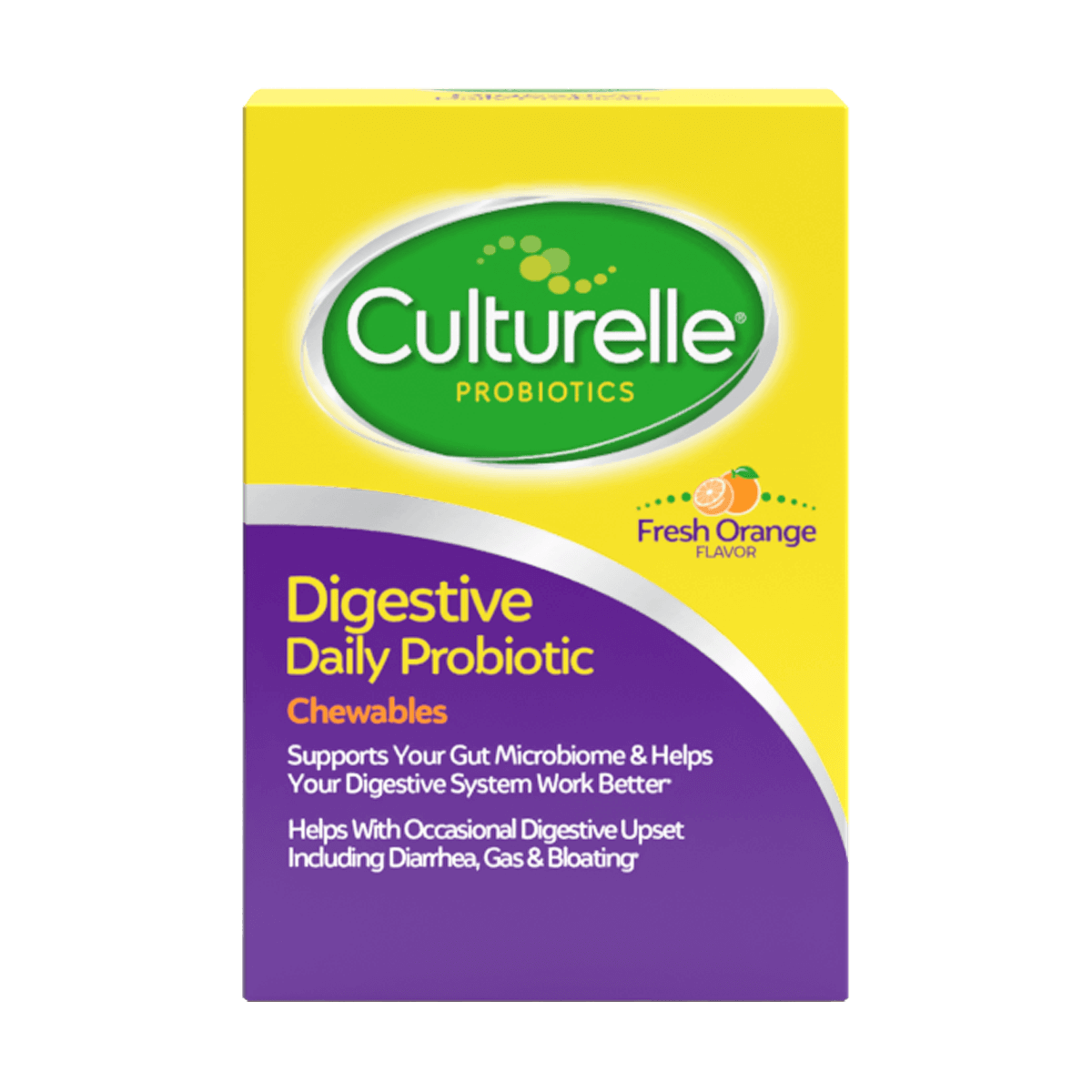 Culturelle Digestive Daily Probiotic Chewables (Orange